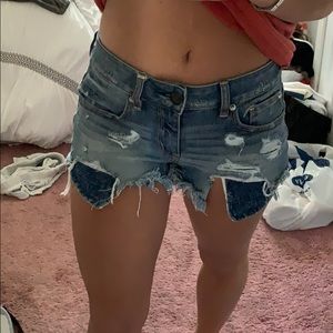 American Eagle Shortie Jean shorts